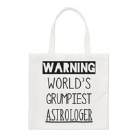 Achtung Weltweit Grumpiest Astrologer Regular Tragetasche Lustig Beste