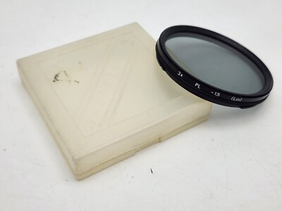 *READ* Hasselblad Bay 60 B60 3x PL Polarizer Lin Linear Lens Filter  Case