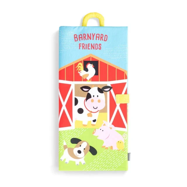 NEW Demdaco Baby Sensory Playmat Barnyard Friends NWT Folding