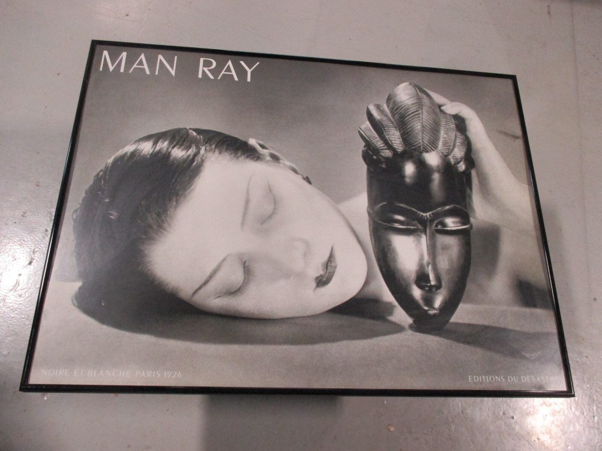 Vintage Print Man Ray Editions Du Desastre Noire Et Blanche Paris