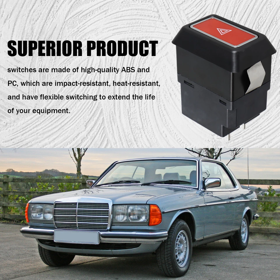 NEW Hazard Flasher Warning Relay For Mercedes 450SL 380SL 240D 300CD 1238200205 - Image 3 of 4