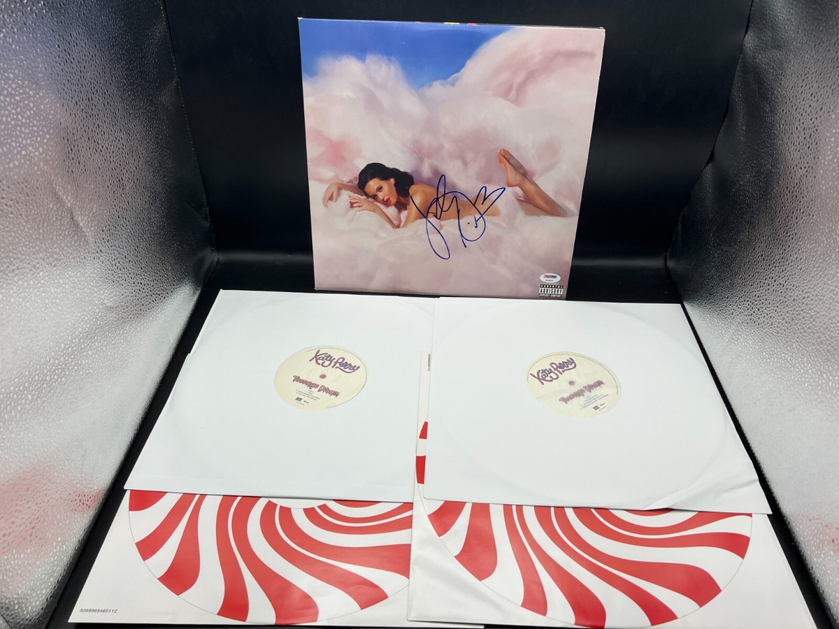 Katy Perry Signed Autograph Teenage Dream Vinyl LP Record Album