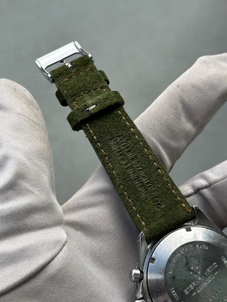 Vintage Eterna Eterna-Matic Airforce III Chronograph 39mm 674.8048