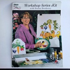 Workshop Series Kit Book With Donna Dewberry Folk Art One Stroke Plaid Book Only