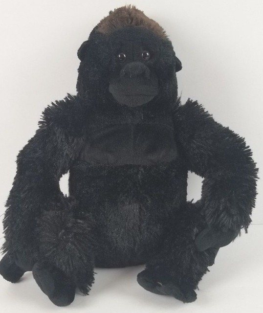 Wild Republic Gorilla Silverback 12 inch Plush Toy 10929 jungle