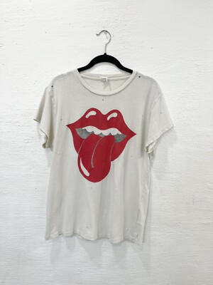 Madeworn the Rolling Stones Destroyed Tee Size S