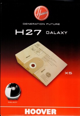 Candy Hoover 5 Staubsaugerbeutel Staubbeutel H27 für Galaxy - 09178443