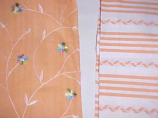 ESPECTACULAR 4,5 YARDAS Tela para Conjunto MATERIAL DE VESTIR Costura DECORACIÓN ARTESANAL Foto 3 de 3