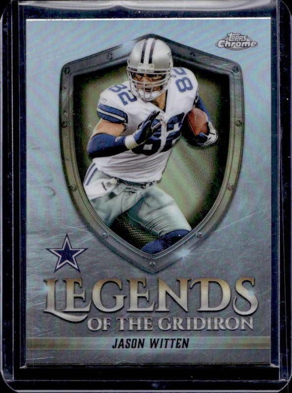 2025 Topps Chrome Jason Witten Legends of the Gridiron Refractor #LOG-31 Cowboys