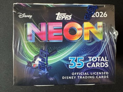 2026 Topps DISNEY NEON 🔥SINGLE PACK (5 Cards Per Pack) 🔥 | eBay