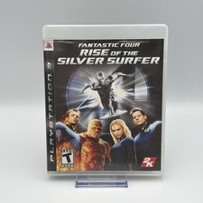 Fantastic Four Rise of the Silver Surfer PlayStation 3 PS3 2007 Tested Mint Disc