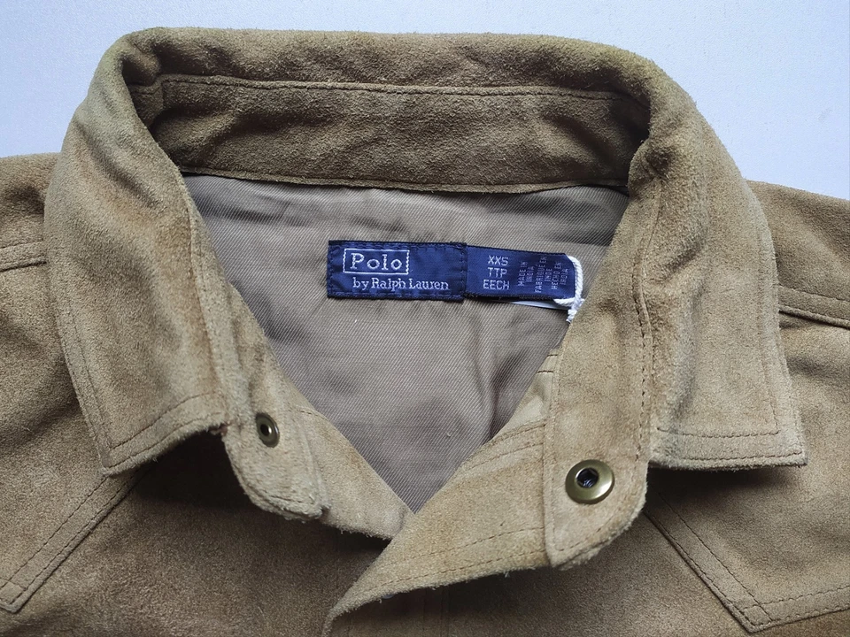 Polo Ralph Lauren Suede Shirt jacket Worldwide Shipping FTP 0705 - Image 2 of 4