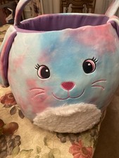PLUSH LARGE EASTER BASKET