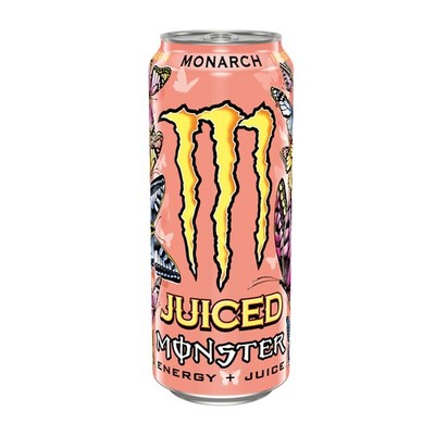 Monster Energy Drink Juiced Monarch fruchtig prickelnd Dose 500ml