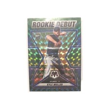 2022 Panini Mosaic - Rookie Debut Kyle Muller #RD-17 - Green Mosaic Prizm (RC)