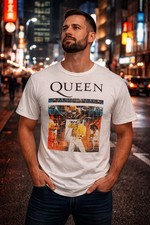 Queen Official Vintage Merch XXL Graphic T-Shirt 2023 Bravado Productions NWOT