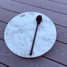 Remo Ambassador 14" Fiberskyn 3 Diplomat Drum Head Tom Drumhead with Drumstick