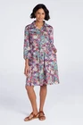 Mountain Warehouse Porto Womens Shirt Dress - Composition - Lightweight