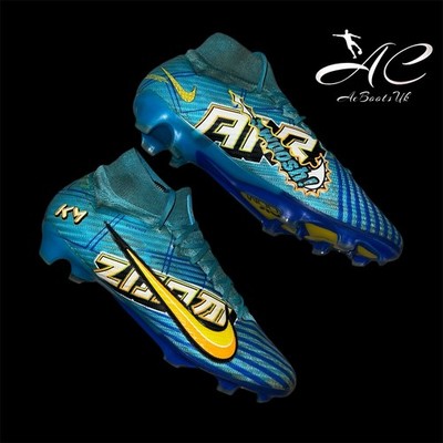 Nike Air Zoom Mercurial Superfly 9 Elite ''Mbappe'' FG Fußballschuhe Größe Uk 10,5