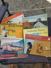 8 Vintage Pitman Art Technique Books Drawing Sketching 9 20 23 24 26 37 44 51