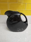Fiesta Ware Large Black Disk Pitcher Fiestaware