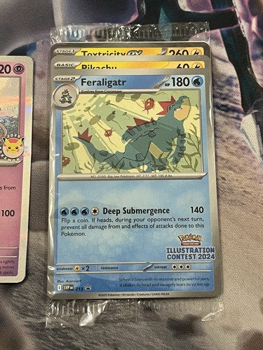 2024 Pokemon Illustration Contest Sealed Promo Pack & Sylveon Pokemon