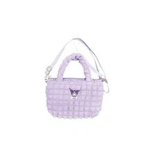 Marimocraft Sanrio Shoulder Bag Poko Poko Patch Kuromi SRTZ-199