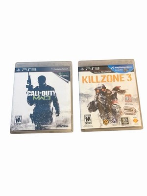 Lot Of 2 Killzone 3 & Call of Duty MW3  PlayStation 3 PS3
