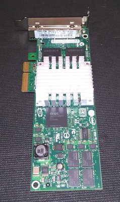 IBM Intel 1000 PT Quad Port GB Ethernet PCIe NIC Card 39Y6138 Low Profile