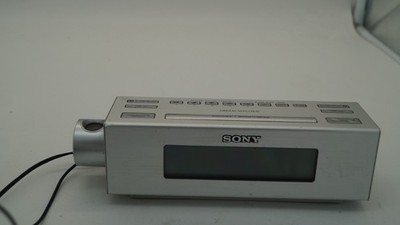 SONY Dream Machine ICF-C717PJ Radiowecker + Temperatur + Naturgeräusche - silber