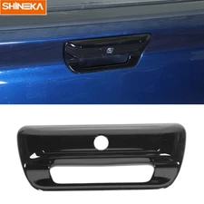 ⭕Gloss Black Tailgate Handle Cover Trim Decoration Protector For Dodge Ram 2018+