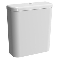 Holkham Easy Clean Rimless Toilet Cistern Box Two Bathroom Ceramic White UK Pack