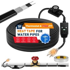 3 100FT Heat Tape for Water Pipes, UL  ETL Certified 30 FT Self-Regulating Pipe