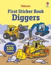 First Sticker Book Diggers: A Colorful Sticker Activity Book About Diggers f...