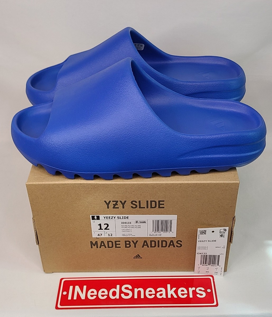 Adidas Yeezy Slide Azure | Mens Size 12 | NEW WITH BOX! Blue  display picture 3
