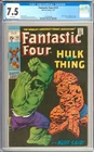 Fantastic Four #112 High Grade Classic Cover Silver Age Marvel 1971 CGC 7.5