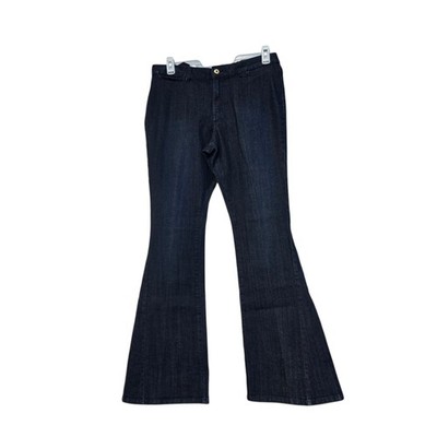 Sofia Jeans by Sofia Vergara Womens Size 14 Dark Wash Flare Stretch Denim