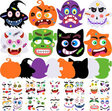 Halloween Crafts for Kids, Foam Arts and Crafts Kit Party Favors