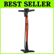 Presta & Schrader Valve Bicycle Pump, 12 Bars