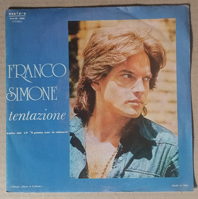 Vinyl 45 Runden Franco Simone - Versuchung 1976