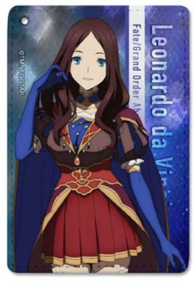 Caster/Leonardo da Vinci Full-Color Pass Case Fate/Grand Order (2020) 10cm