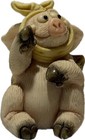 Piggin Kiss Me 1997 David Corbridge Handmade Ceramic Figurine