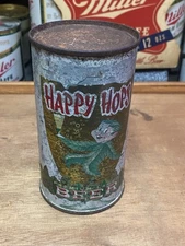Happy Hops Flat Top Beer Can Grace Bros Brewing Co Santa Rosa ca Old