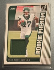 2024 Panini Donruss Malachi Corley Rookie Phenom Jerseys #RPJ-MCO New York Jets