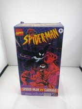 Hasbro Marvel Legends Spider-Man Symbiote vs Carnage Comics VHS 2 Pack