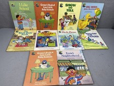Sesame Street Book Club Lot Of 9Hardcover Books 1980s Vintage