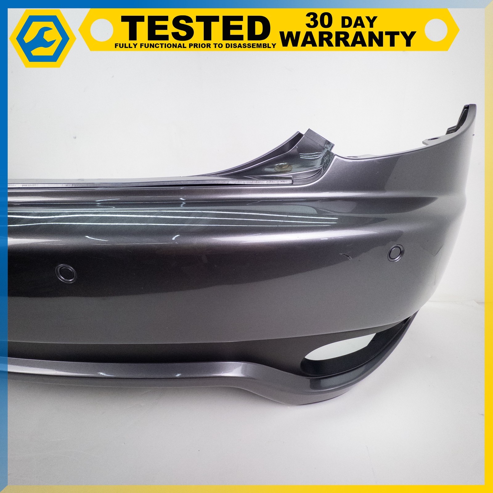 Maserati GranTurismo 2008-2019 Rear Bumper Gray