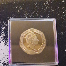 2020 POBJOY 50p Mint Penny Black Stamp Uncirculated In Capsule