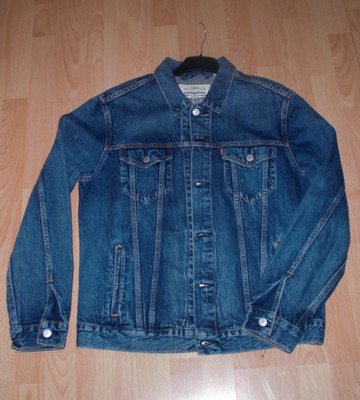 ---LEVIS --Jeansjacke Strauss & Co Größe L -----Top Zustand