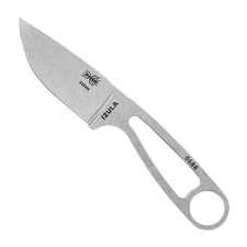 Izula Fixed Blade Knife, w/Molded Polymer Sheath and Clip Plate – Lightweight...